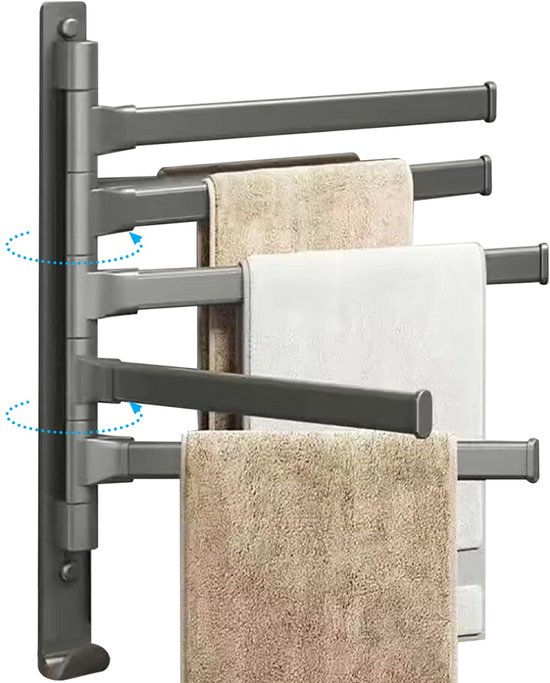 Handdoekenrails Wandmontage Badkamer Handdoekrail
