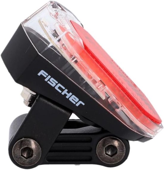 Fietsdynamo led-achterlicht voor spatbord en steunbevestiging met reflector, spatwaterdicht en StVZO-goedgekeurd — afbeelding 3