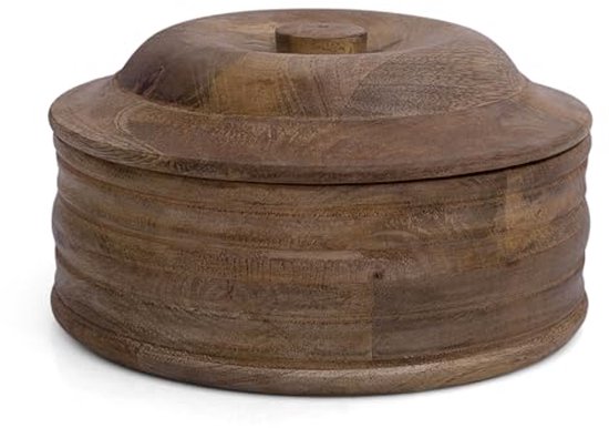Handcrafted Wooden Mexican Tortilla Warmer Basket Indian Chapati Roti