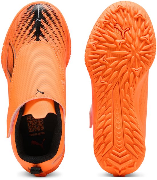 Puma Attacanto FG AG Jr. voetbal zwart wit Imitatieleer 28