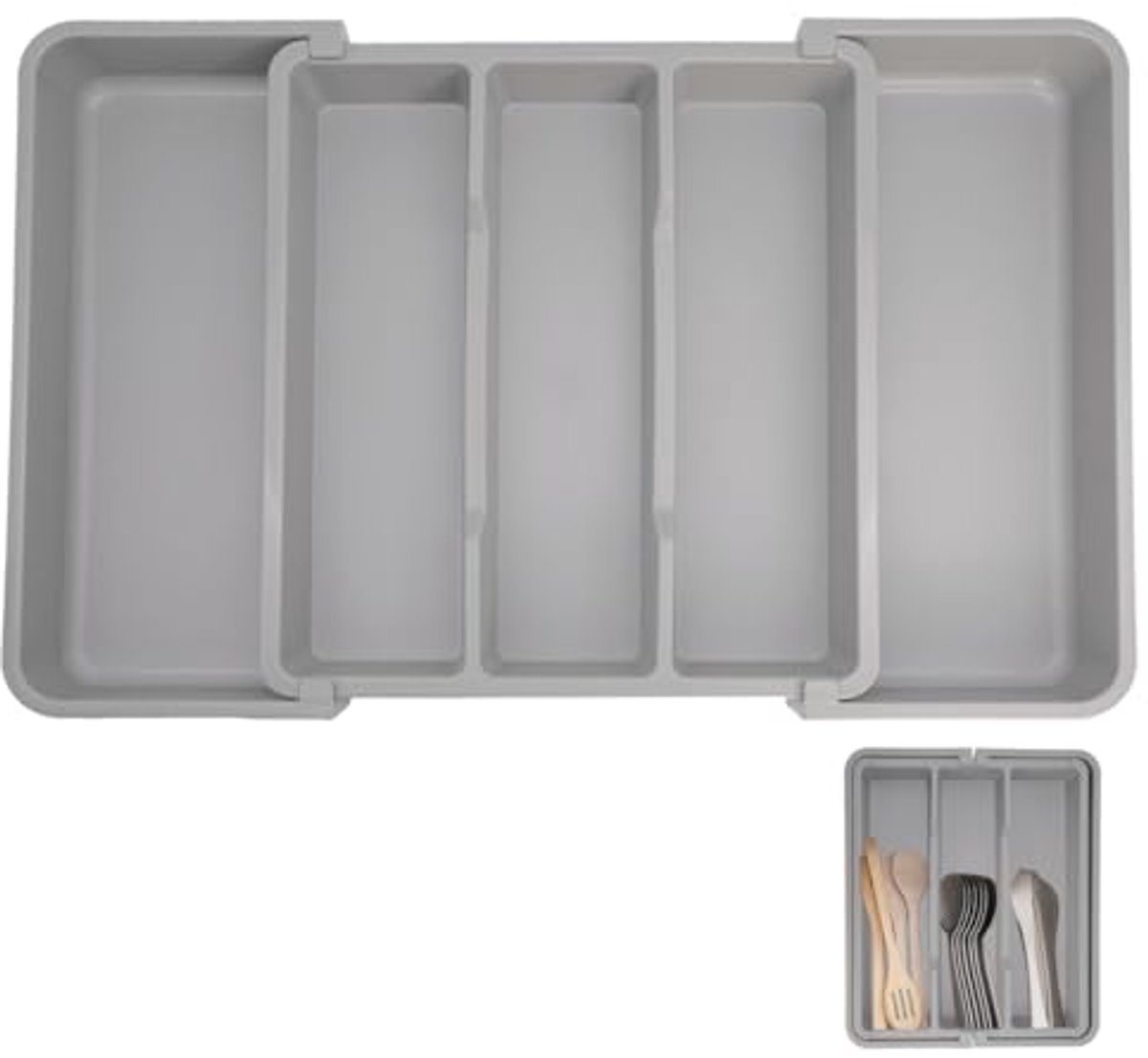 Bestekbak voor laden - Keuken Organizer voor Bestek, Keukengerei en Bakken