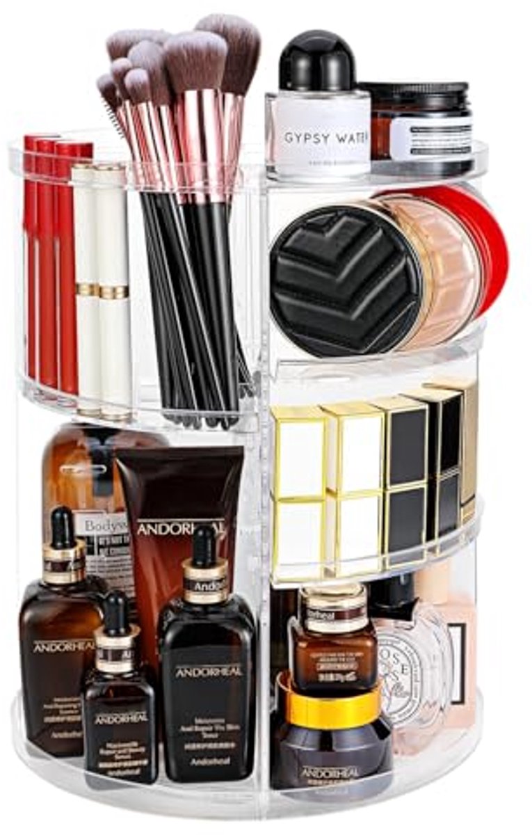 Beauty Organizer met 7 Verstelbare Niveaus en Grote Capaciteit