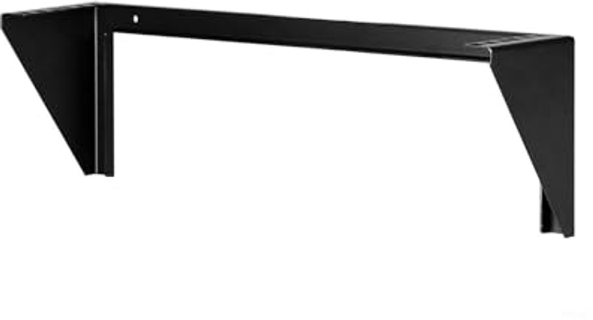 19 inch stalen rack houder voor wandmontage en ondertafelmontage