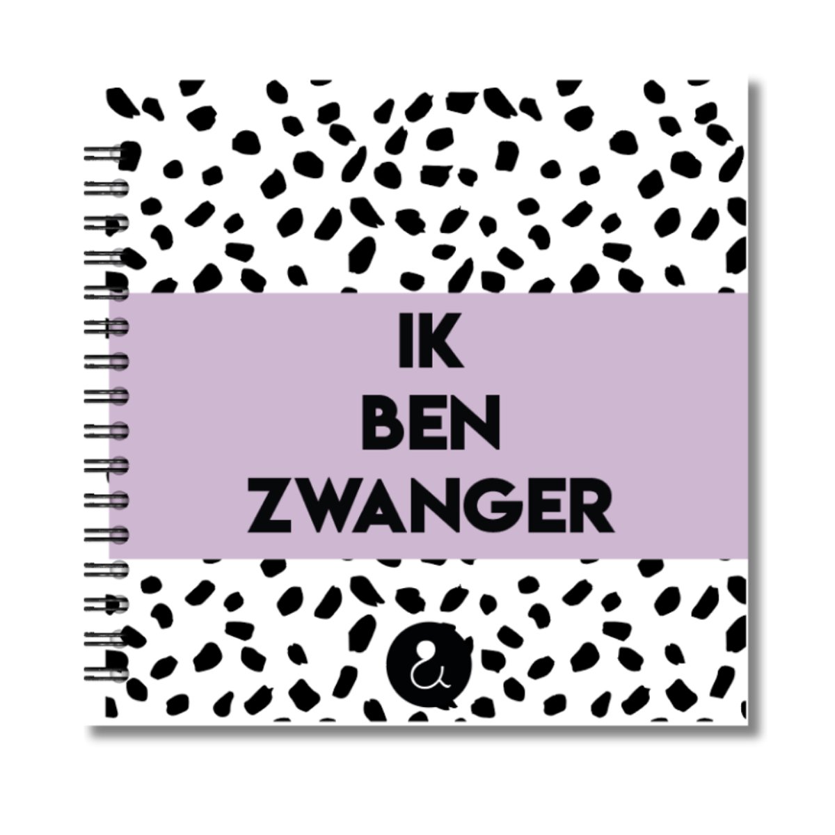 Invulboek Tweeling Zwangerschap | Ik ben zwanger | Dots Lila