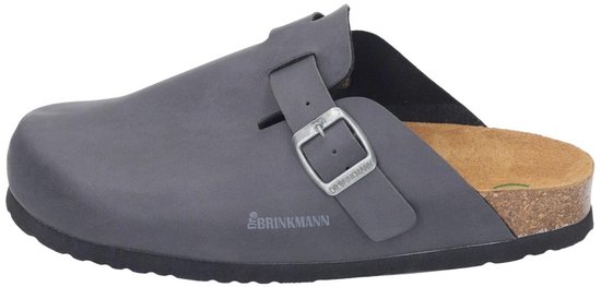 Dr. Brinkmann Leder Clog mit Schnalle für Herren