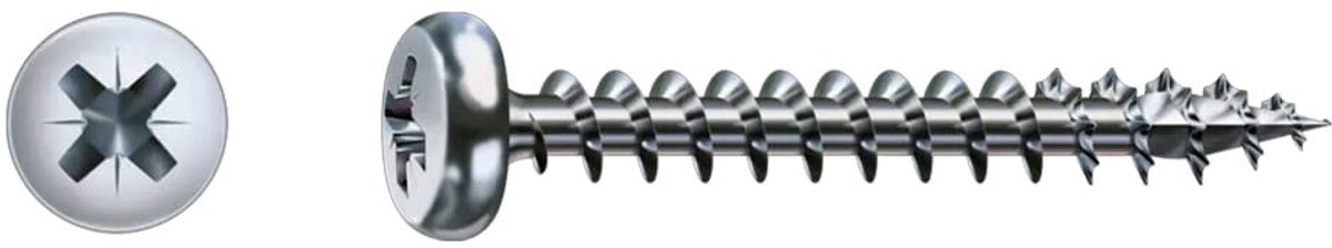 Schroef FADIX Ronde kop (3,5 x 22 mm)