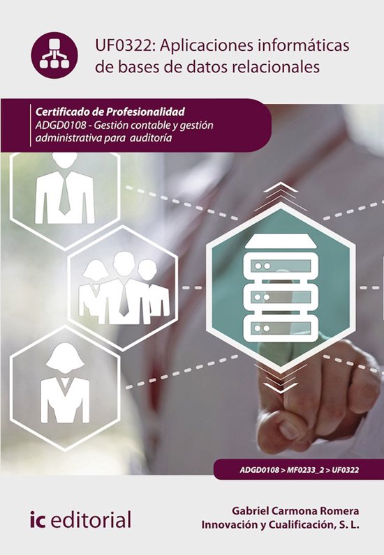 Aplicaciones informáticas de bases de datos relacionales. A ... - cover