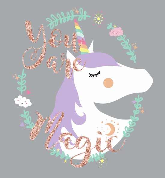 Stickers muraux Licorne Magic