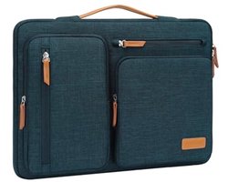 360 Beschermende Laptophoes met Open Zijden en Handvat - Laptopaccessoire met 4 Ritszakken