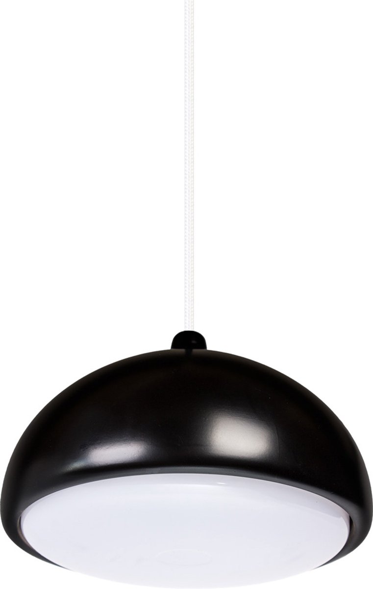 Hellux Acorn 1 Hanglamp Zwart Hout E27 8550239
