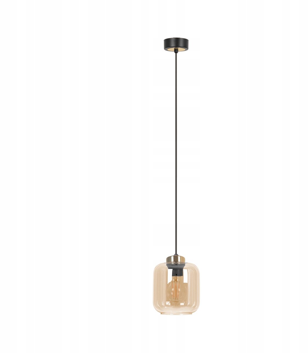 Zwart Goudkleurige Hanglamp E27 voor eettafel, keuken of woonkamer