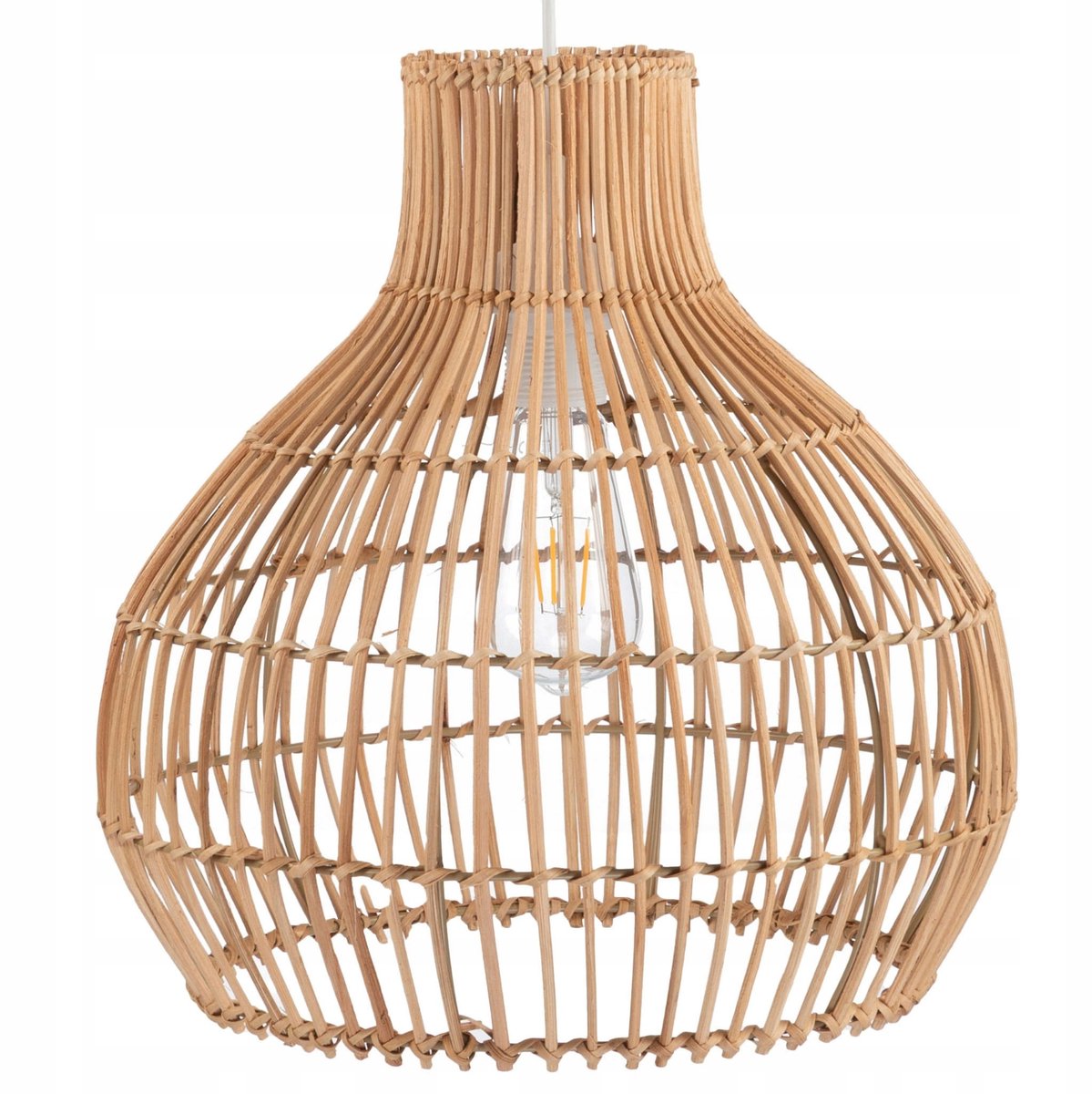 Grote Rotan Hanglamp Boho HARMONY PHU16F - Natuurlijk & Sfeervol