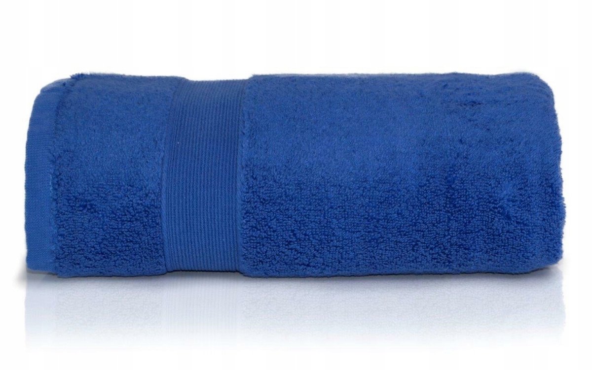 Rocco Handdoek 50x90 cm - Dik Katoen 600 g/m2 - Blauw