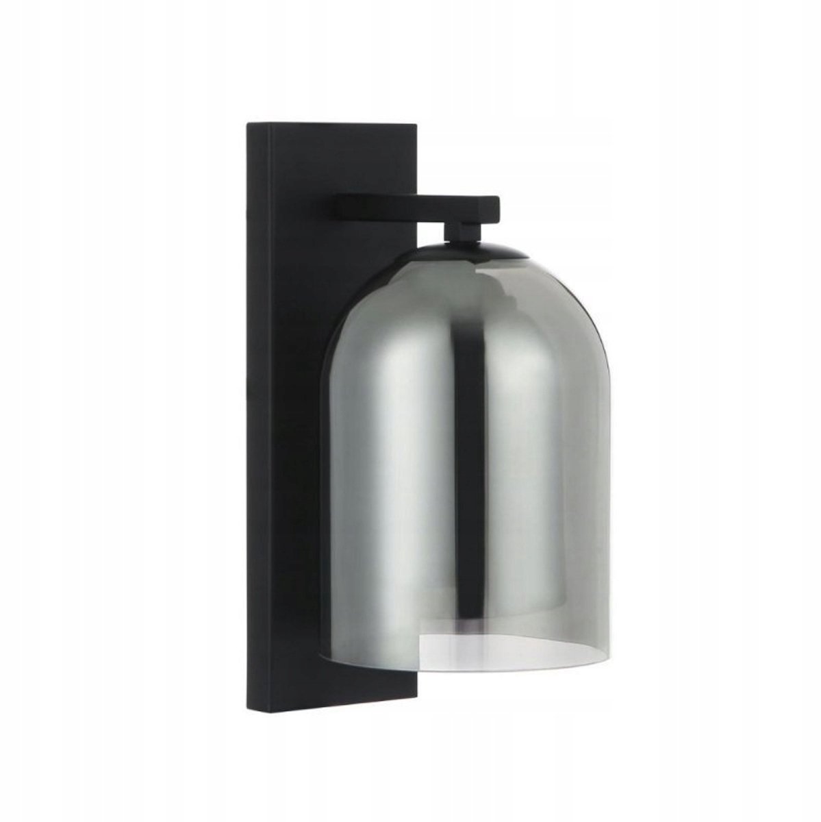 Licht Prestige Elaris Wandlamp Rookglas E27 Moderne Art Deco