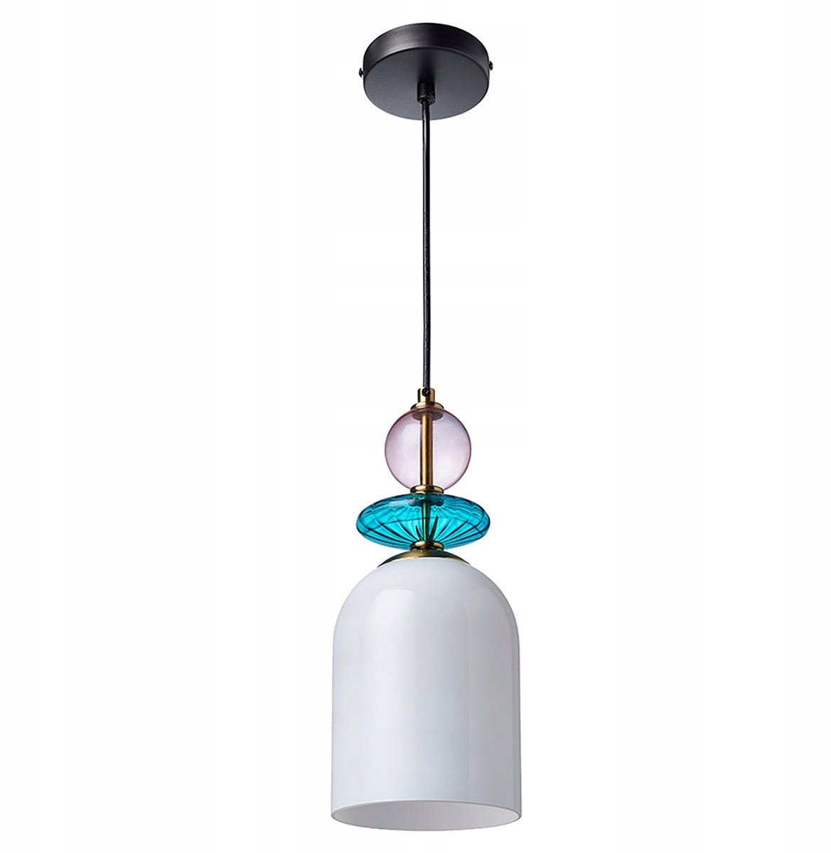 Lamp met Tropea E27 wit, retro lamp, Light Prestige
