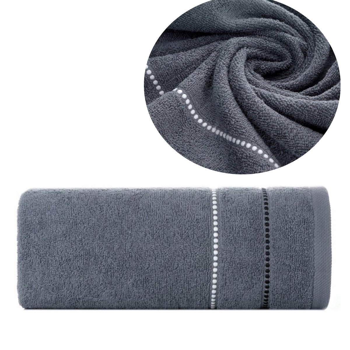 Suzi Frotte Handdoek 70x140cm - Zacht & Absorberend - Grijs