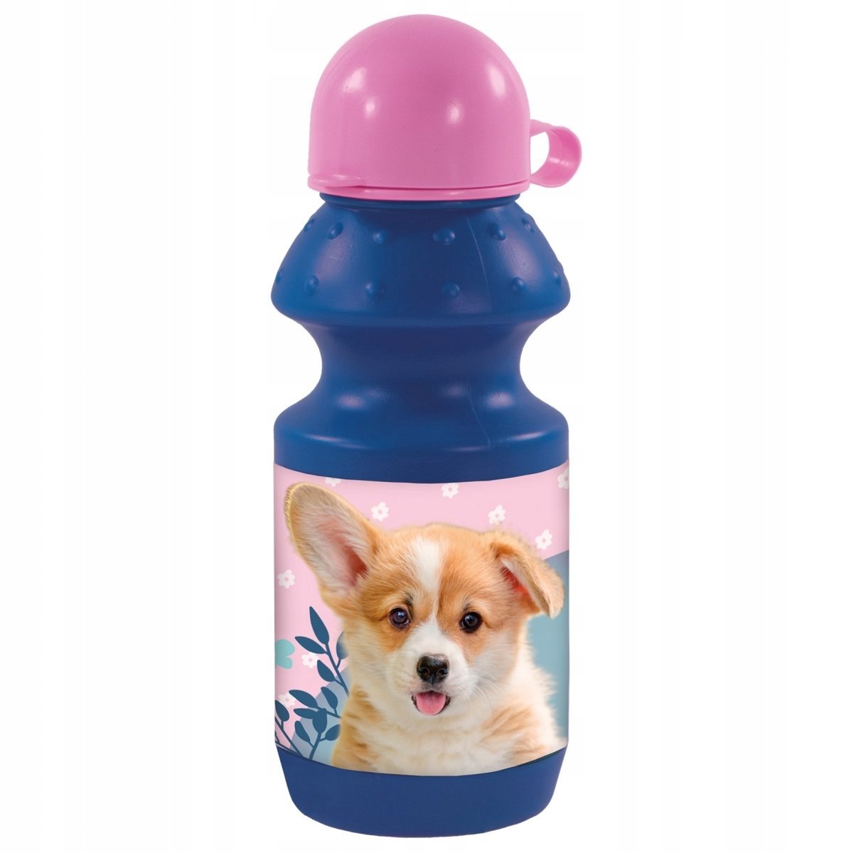 Cleo & Frank Drinkflessen Meisjes met Hondenprint - 330ml
