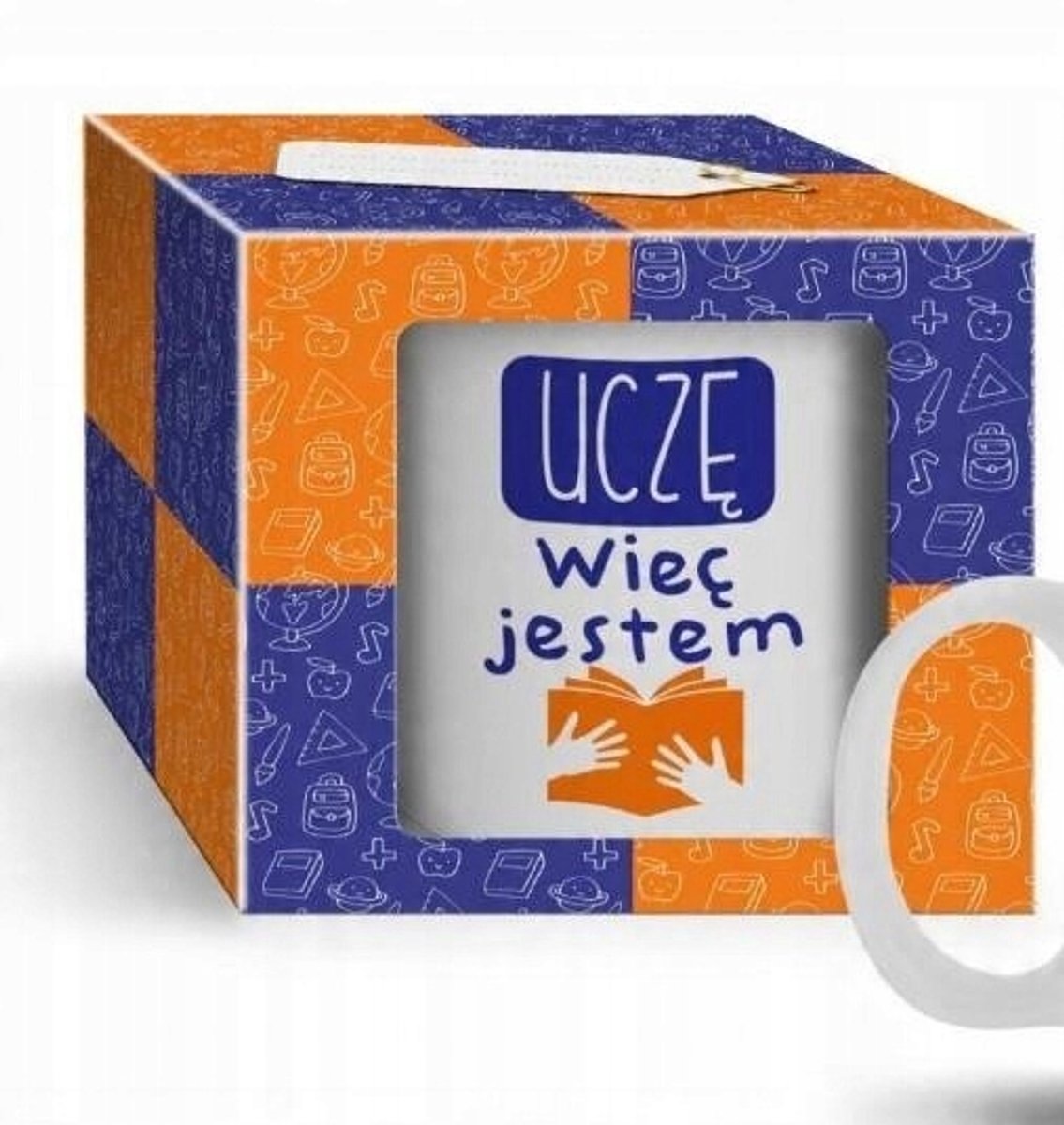 BGtech Mok 'Ik leer, dus ik ben!' - Cadeau Leraar - 300 ml