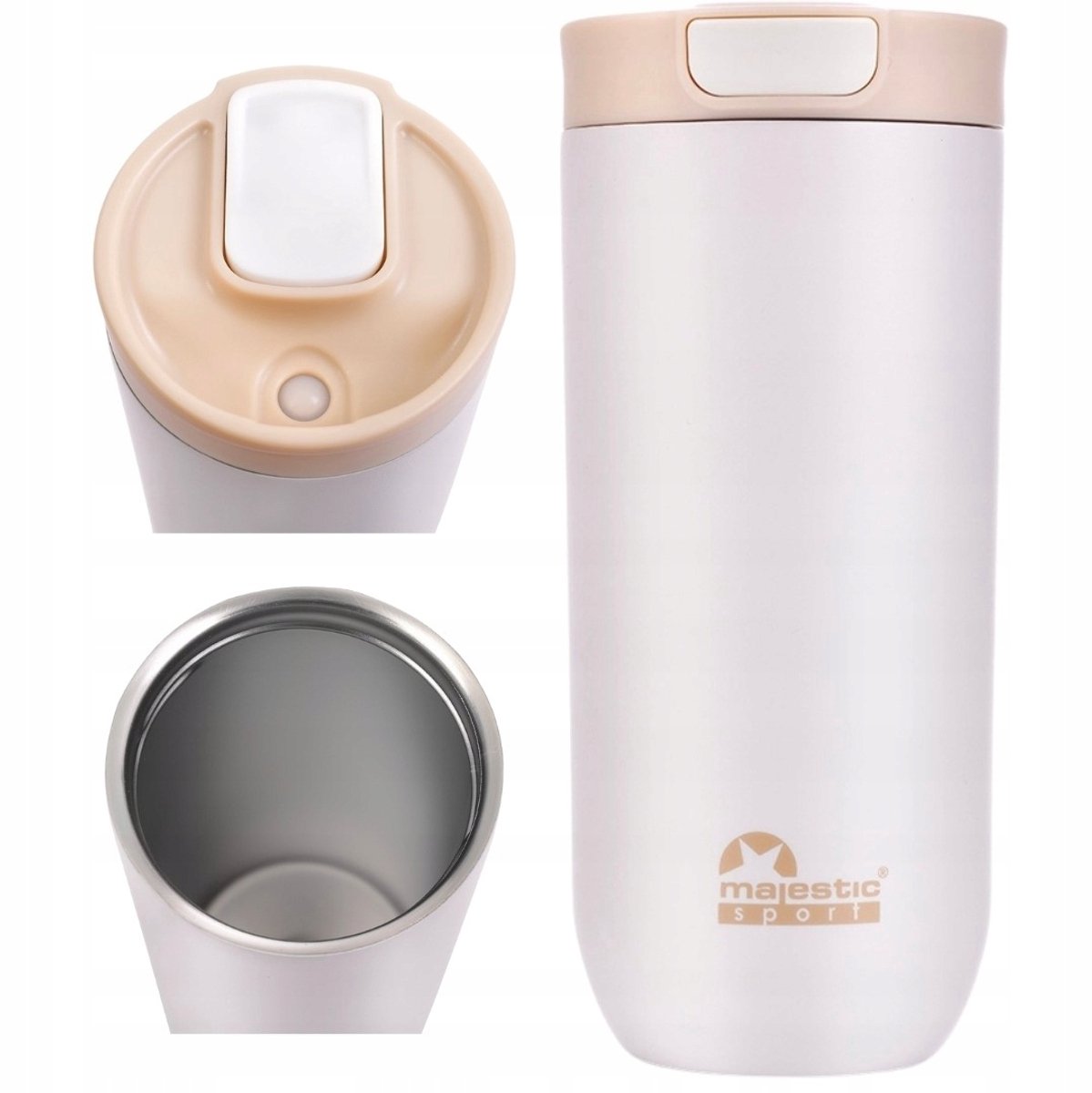 Majestic Sport Thermosbeker 540ml - Lekvrij & Handig