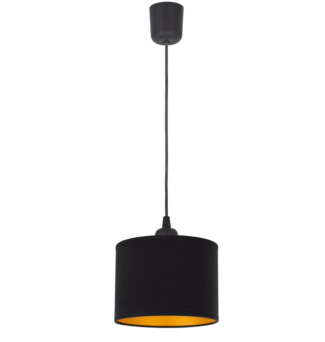 Hanglamp Mini Kap Zwart Goud - Modern Stibls