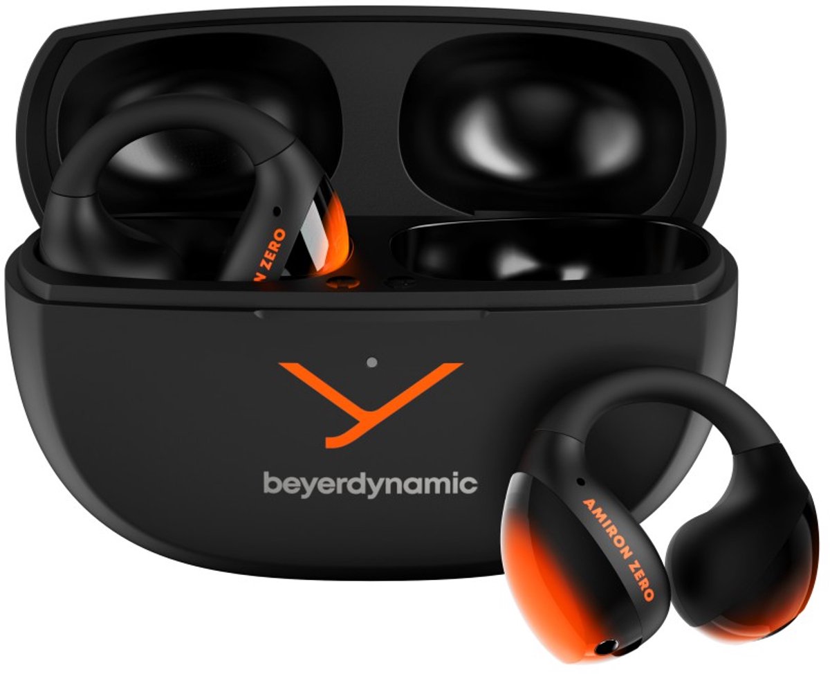 Beyerdynamic Amiron Zero - Open ear oordopjes - Bluetooth - True Wireless - Zwart Oranje