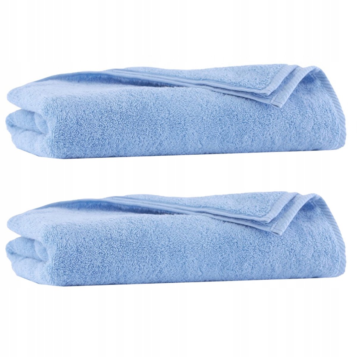 Zwoltex Terry Handdoek Set Kiwi Blauw 50x100cm & 70x140cm