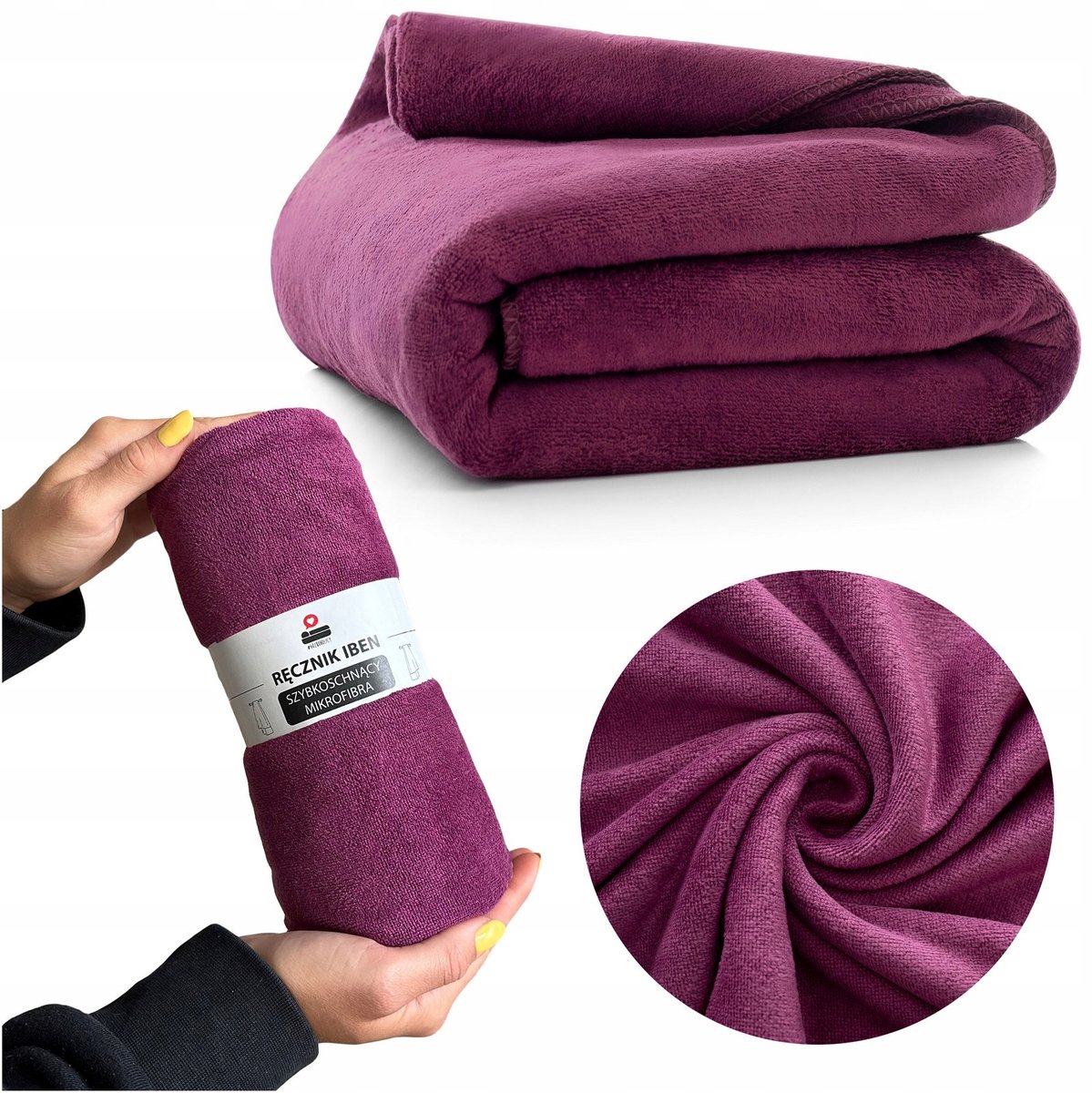 Sneldrogende Microvezel Handdoek 70x140 cm - Zacht & Absorberend
