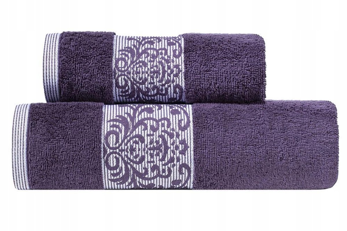 Gloria Badhanddoek 70x140 cm Pruim 500 g/m² Katoen Frottee
