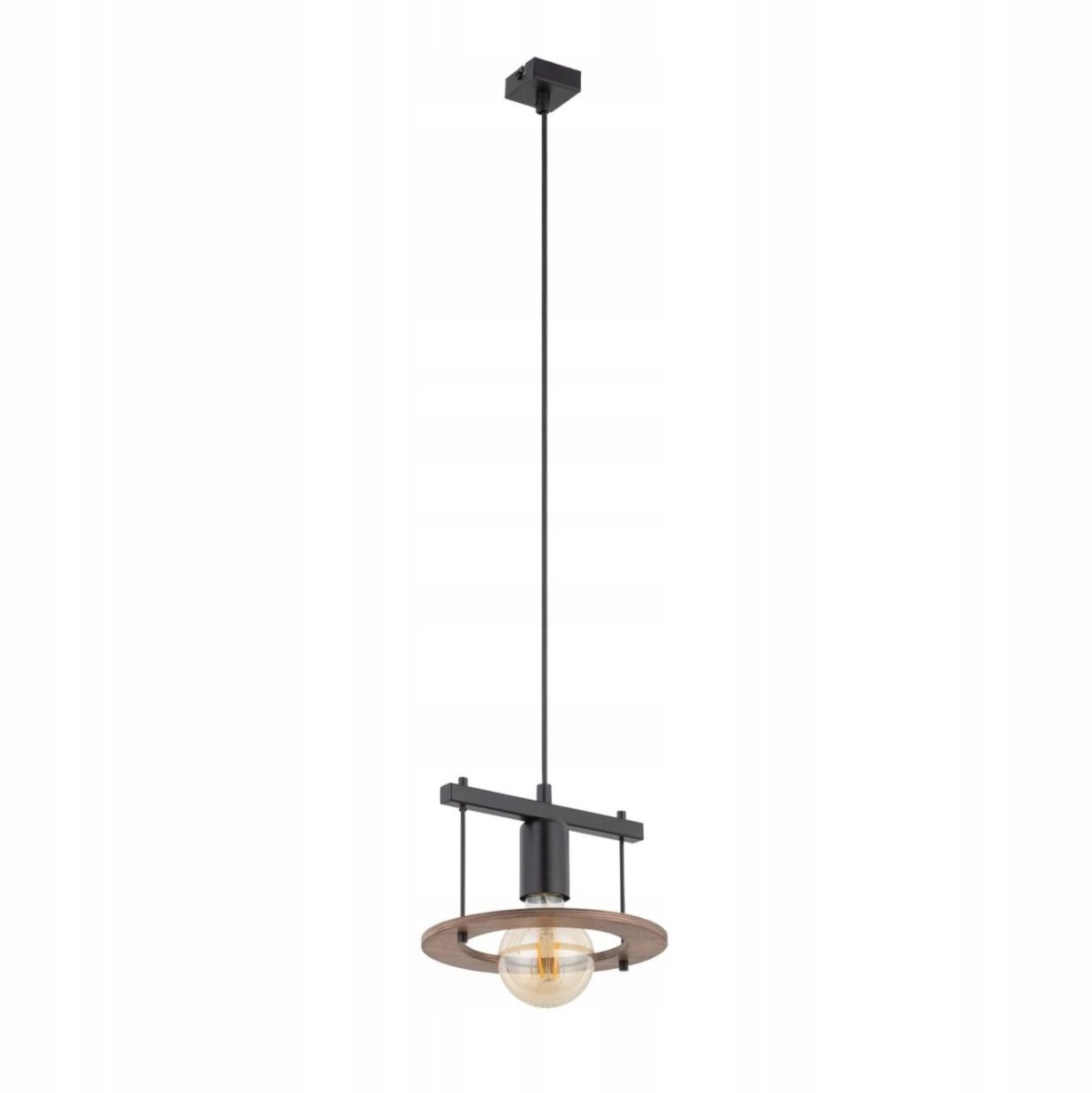 KOFFIE 1 Hanglamp Sigma Lighting - Zwart/Bruin, E27
