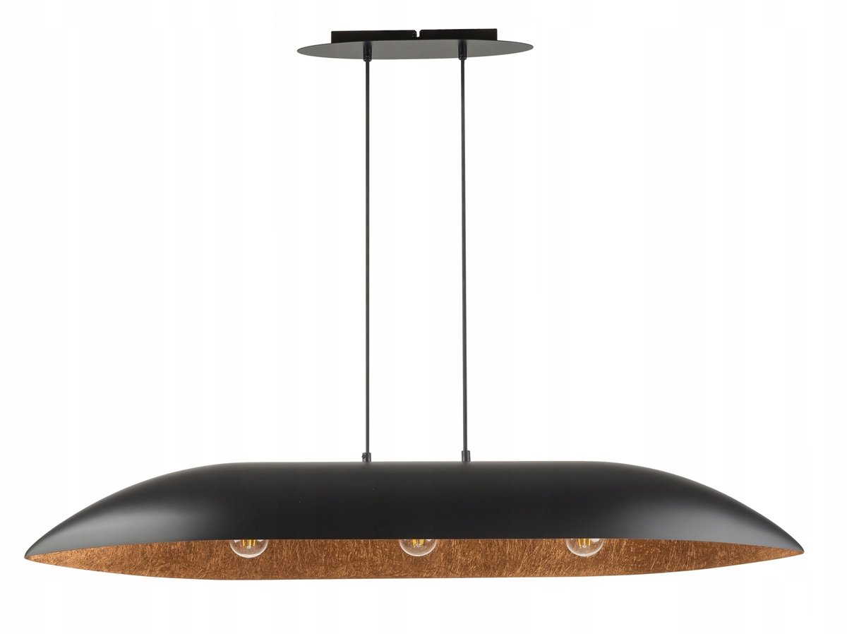 Sigma Gondola L hanglamp zwart/koper - Stijlvol en functioneel