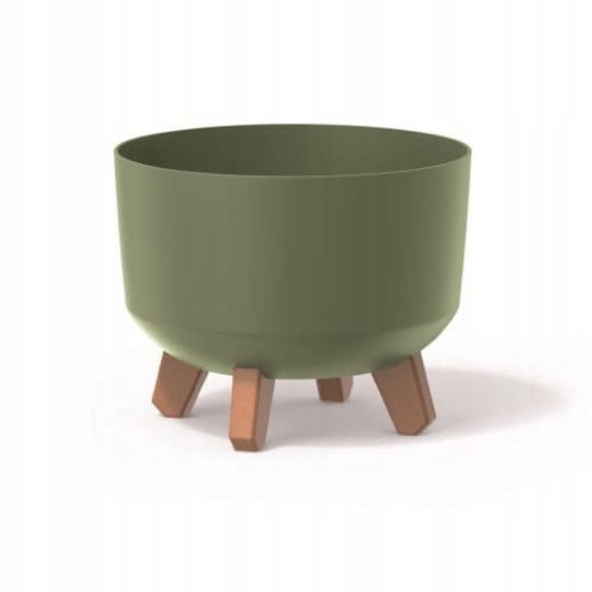 Gracia Pot - Aardse Groen, Diameter: 33,9 cm