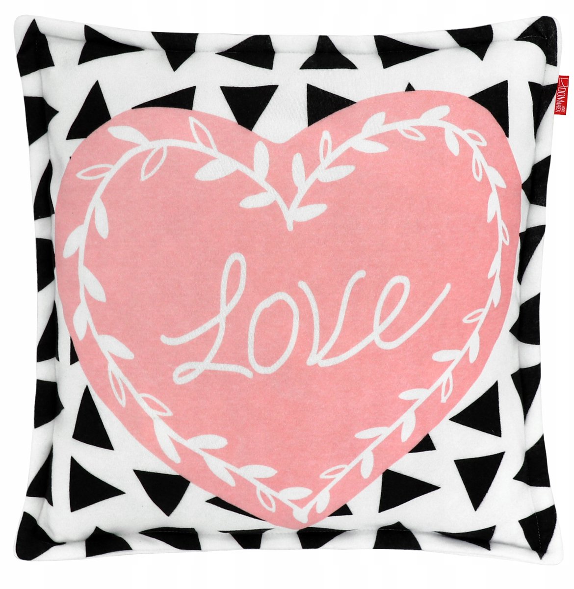 Decoratieve Kussenhoes 45x45 cm - Liefdesprint - Perfect cadeau