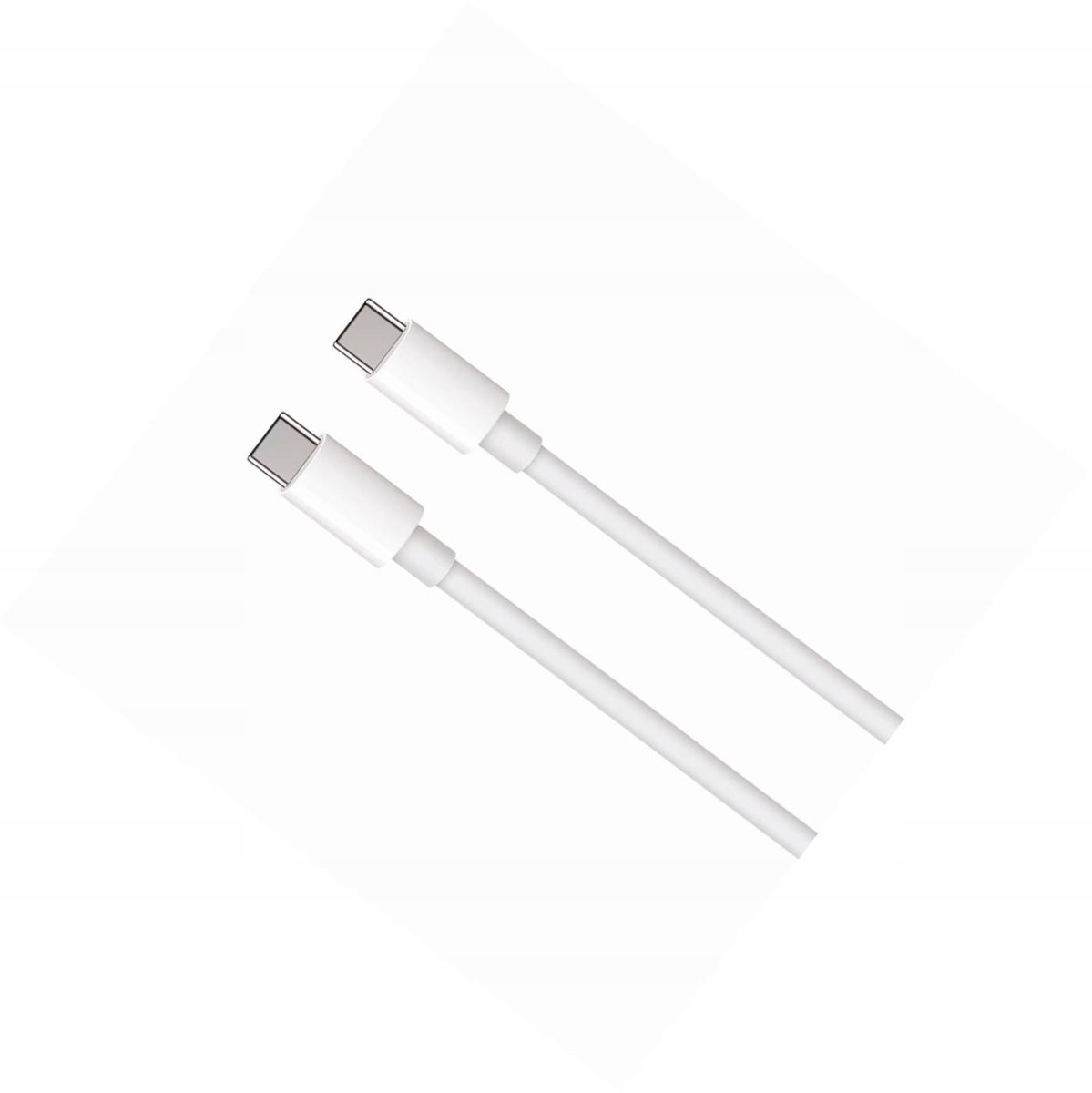 Maxlife USB-C naar USB-C kabel 2m wit - Snel laden