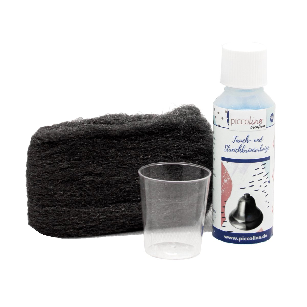 Dompel- en borstelbeitsset voor messing, brons en koperen onderdelen, creëert een verouderde look