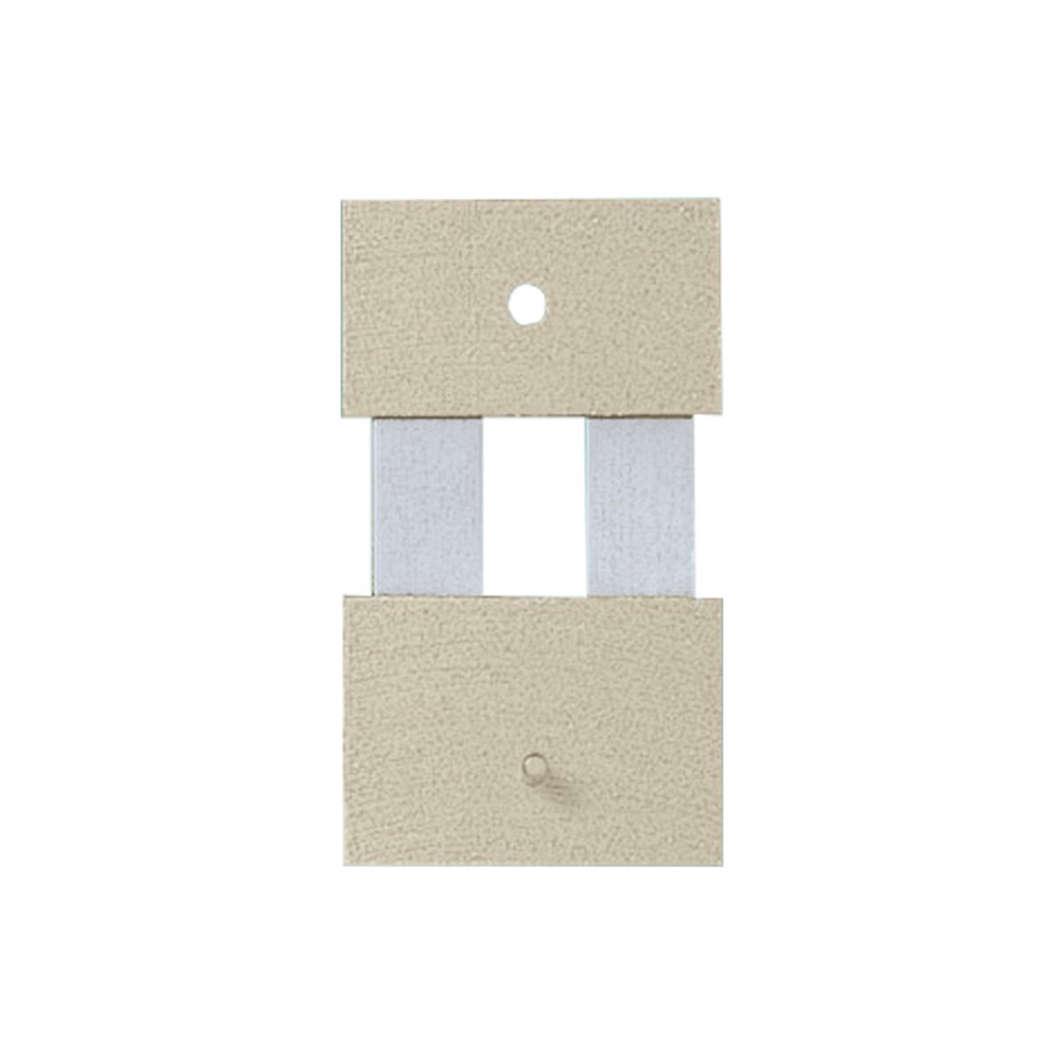 Pendelveer met metalen fitting Pen-gat afstand: 17,5 mm - L: 25 mm - B: 13 mm