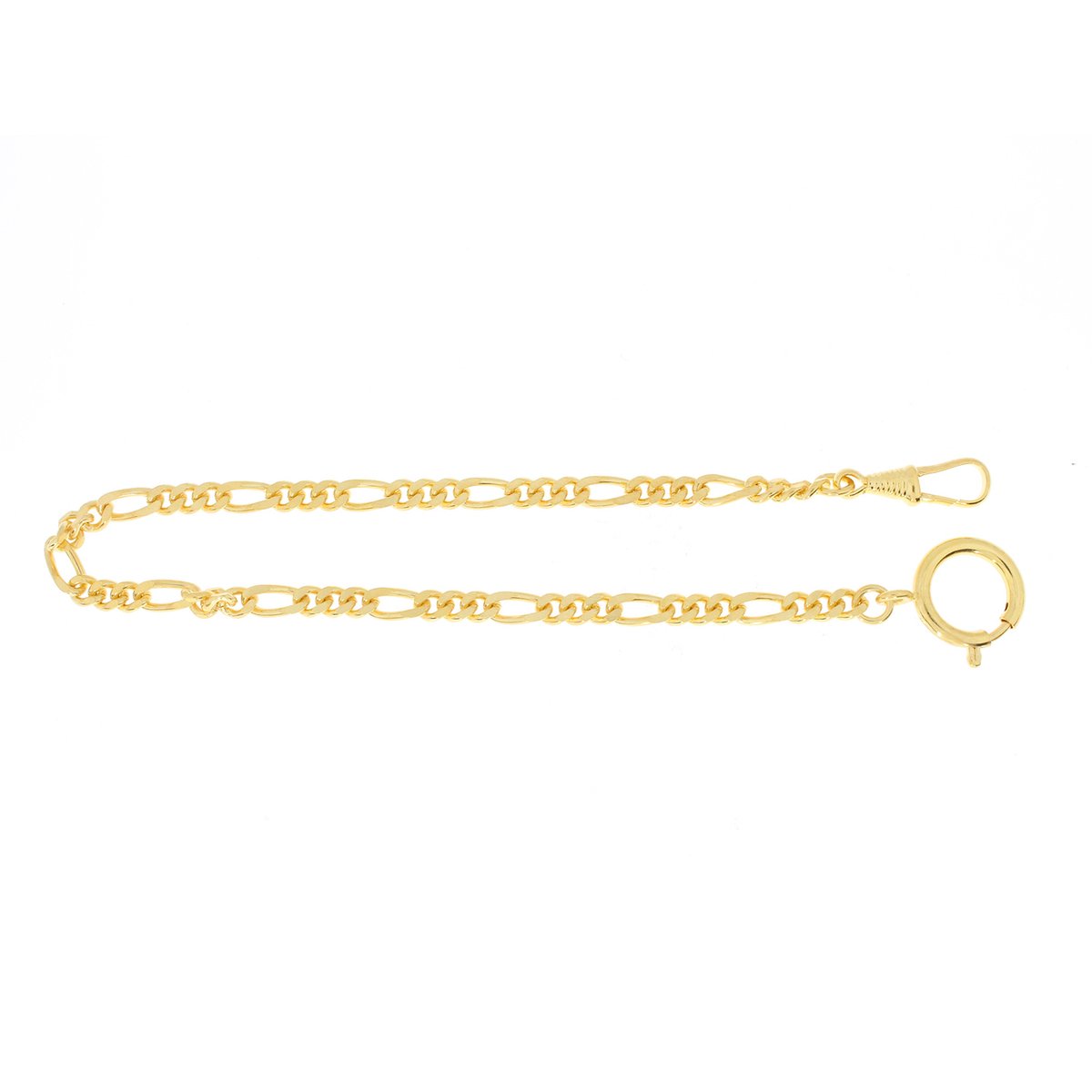 SELVA zakhorlogeketting Figaro-Panzer, 30 cm, met karabijnhaak en veerringsluiting, gemaakt in Duitsland