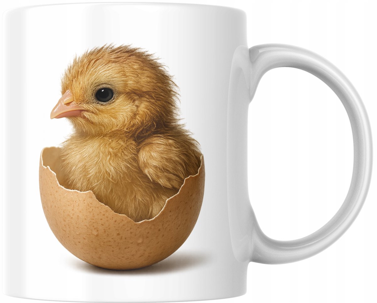 Schattige Kip in Ei Mok - Perfect Cadeau voor Verjaardagen