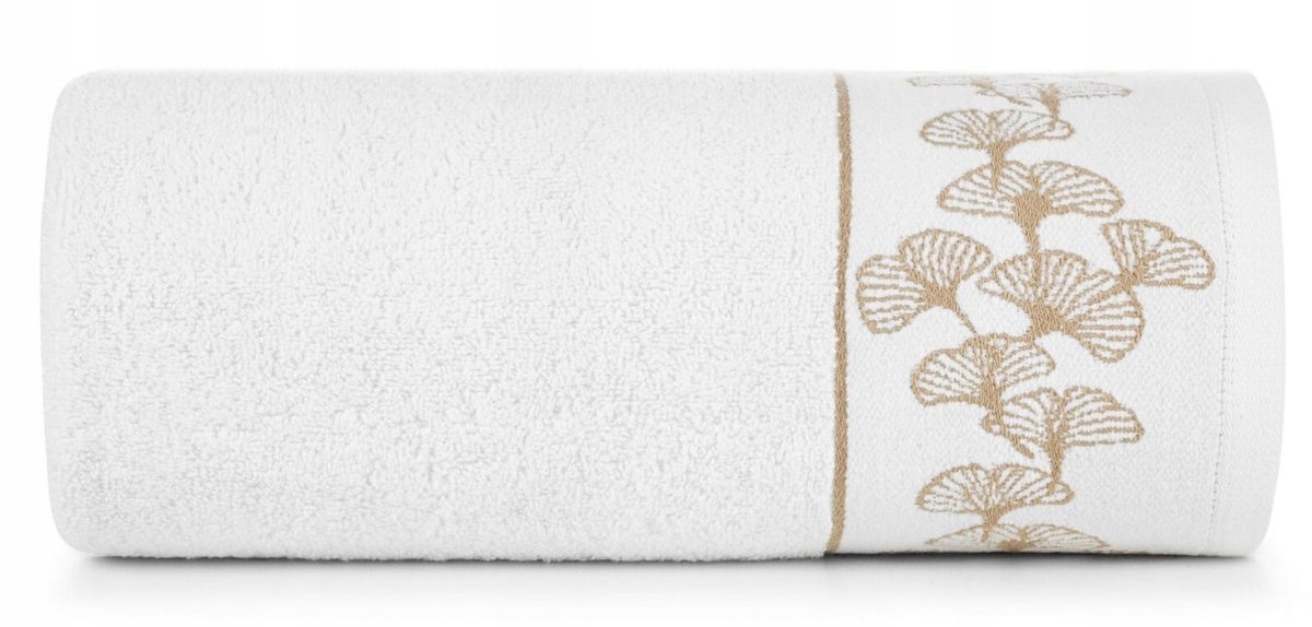 Blanca Badhanddoek 50x90cm Katoen 500g/m² Wit Elegant
