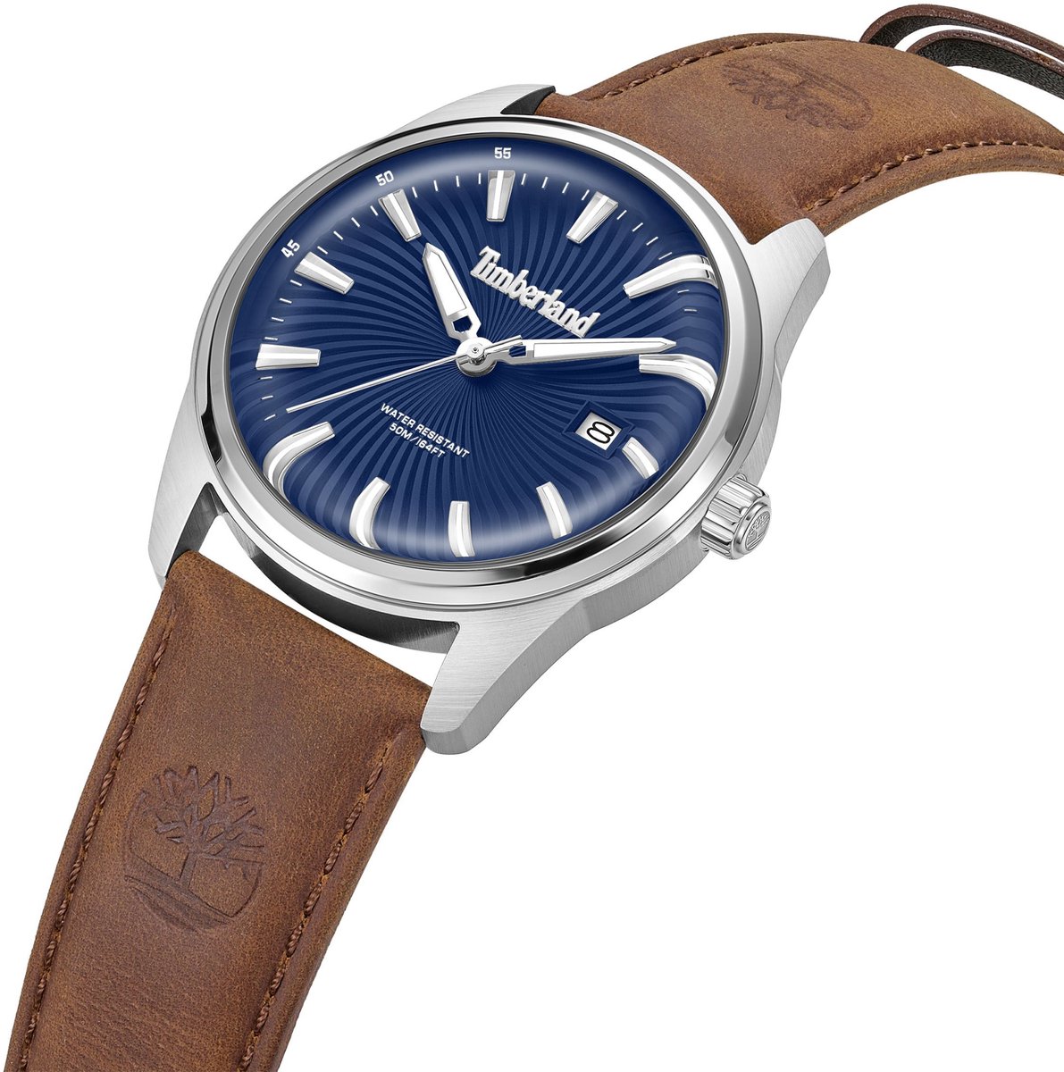 Datum horloge Birch Road Blue