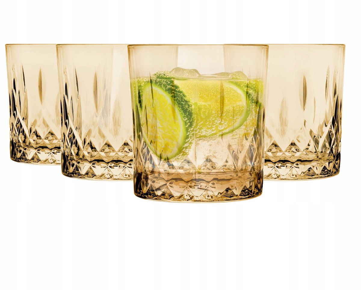 Glasmark Miodowe Szklanki do Drinków - 4 stuks, 280ml