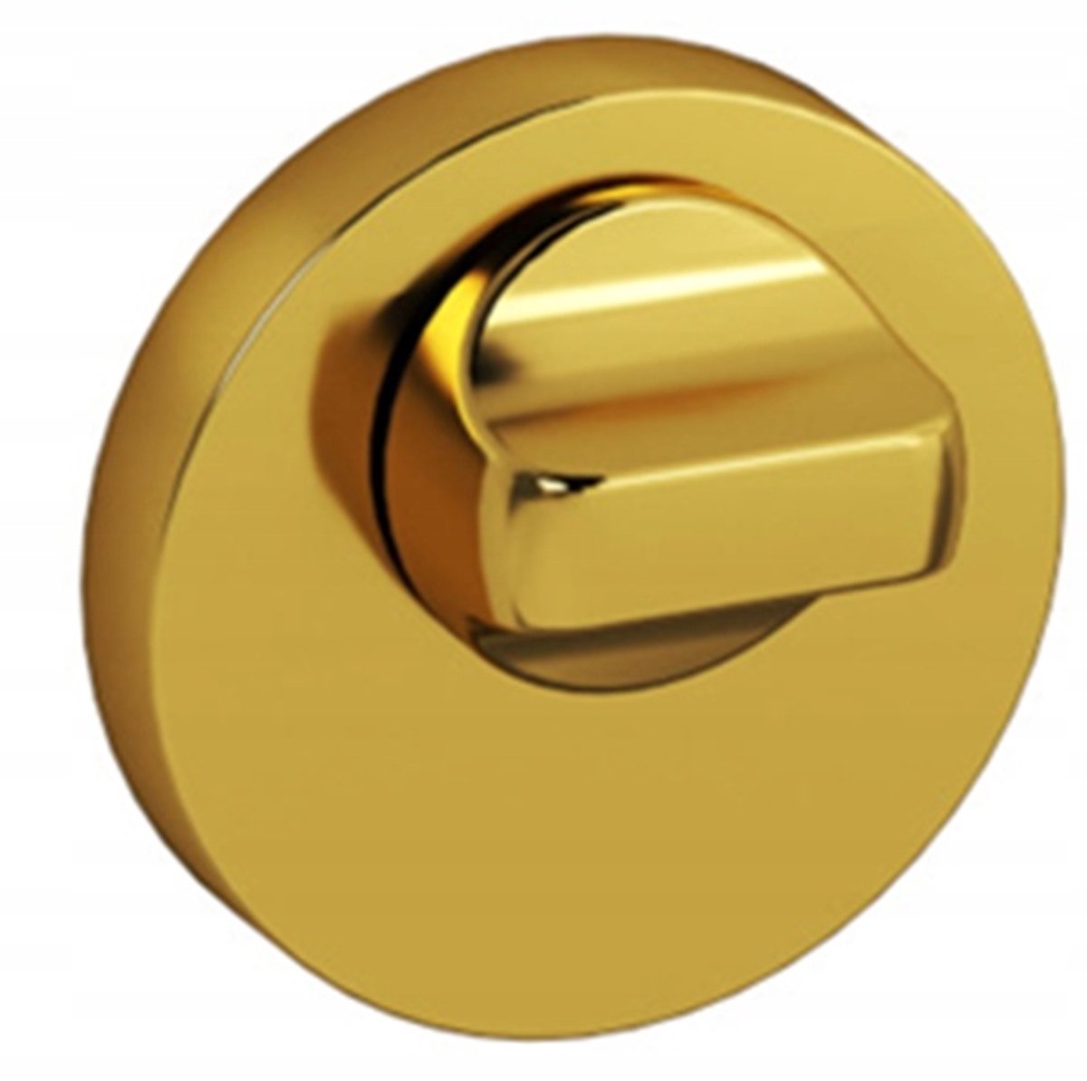 Nomet LUXURY LINE rozet met wc-blokkering, messing goud hoogglans