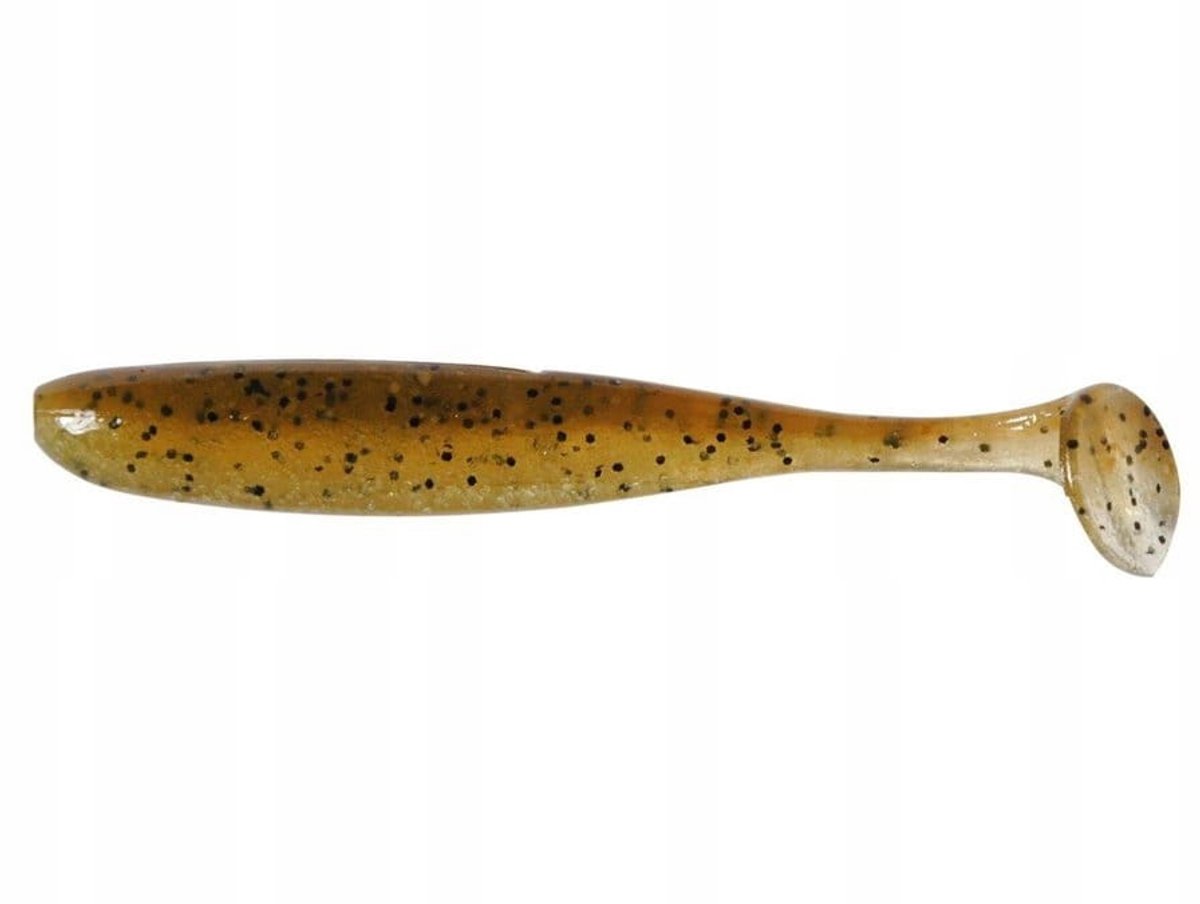 Keitech Easy Shiner 7,5cm Groen Pompoen #101 - Zacht Kunstaas