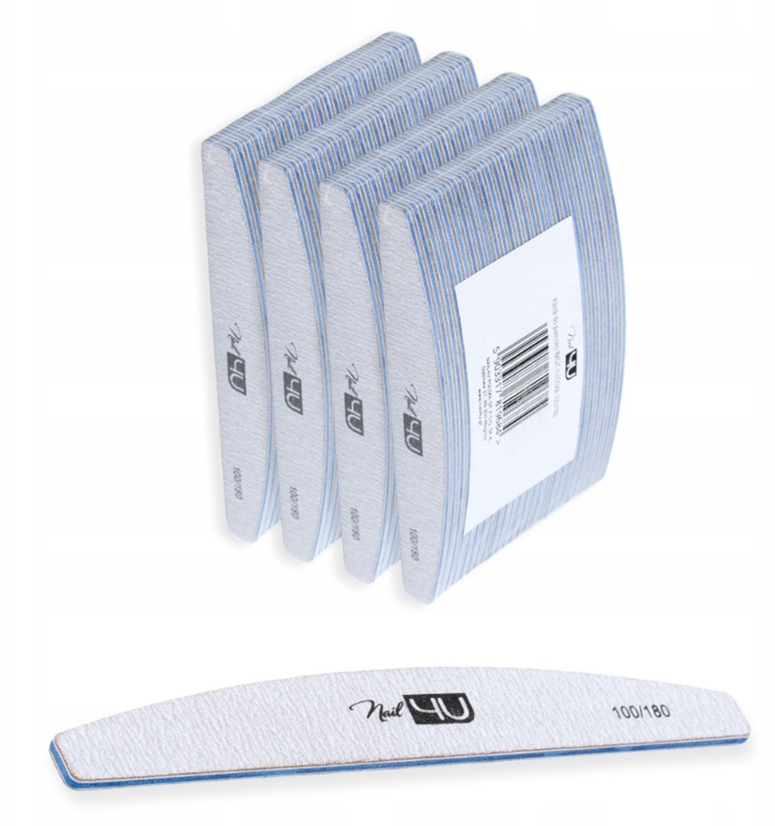 Nail4U Nagelvijl Basis 100/180 (100 stuks)