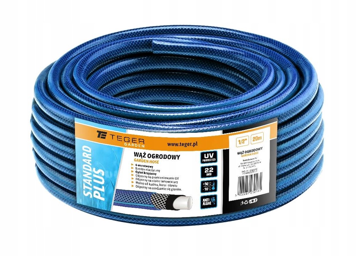 Teger Standaard Plus Tuinslang 1/2" - 20m
