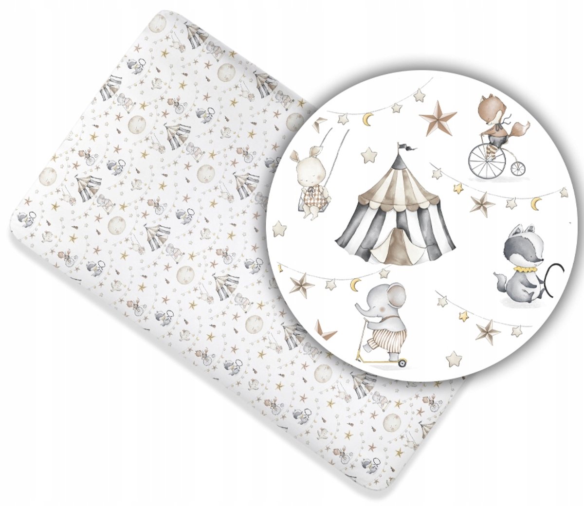 Katoenen Hoeslaken Kinderbedje 120x60cm - Diverse Patronen