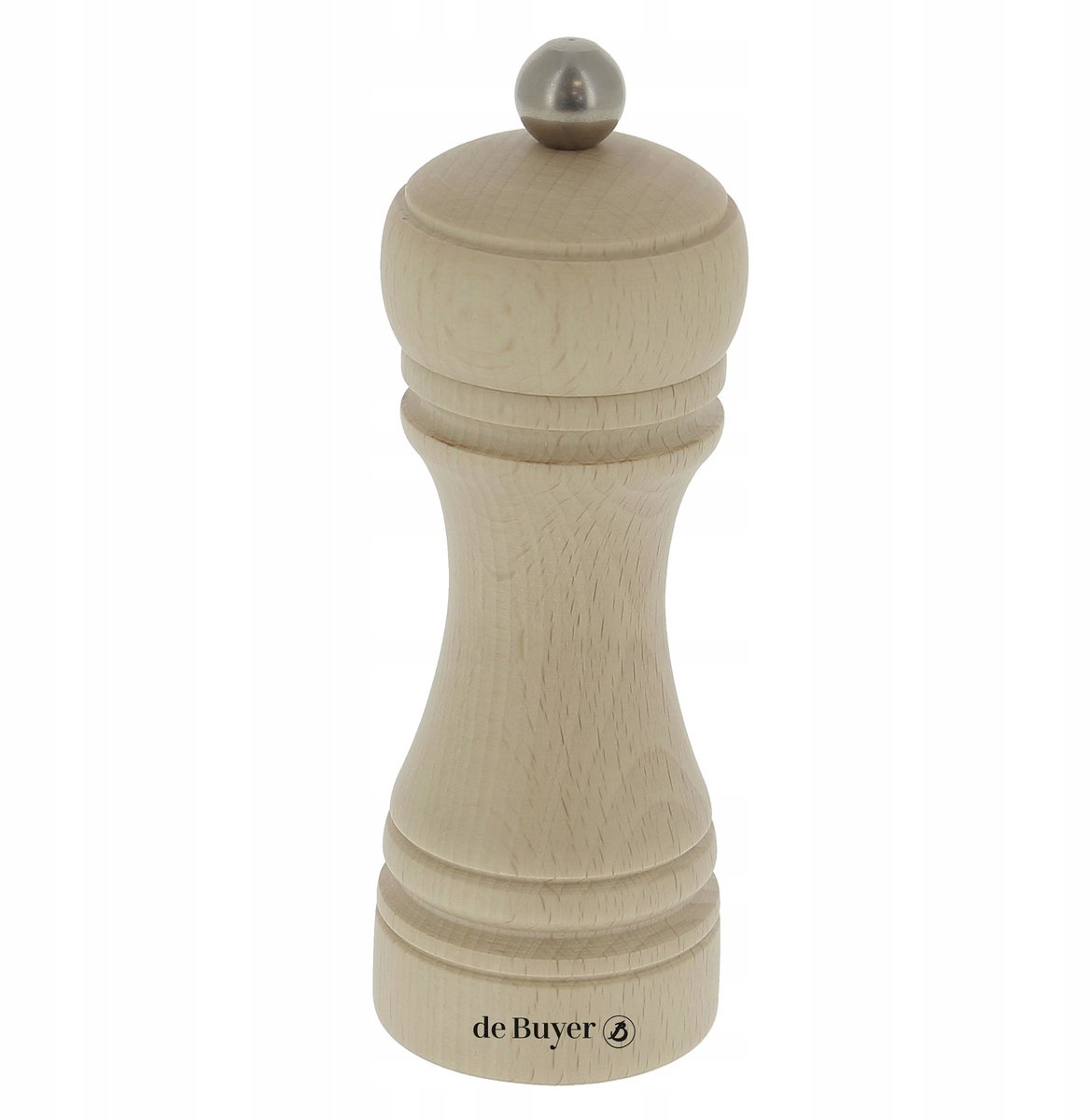 De Buyer JAVA Kruidenmolen 14 cm Natuurlijk Staal/Hout