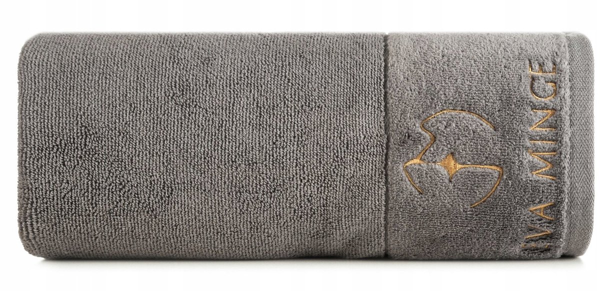 Gaja Handdoek 30x50 cm Zilver - 100% Katoen, 550 GSM
