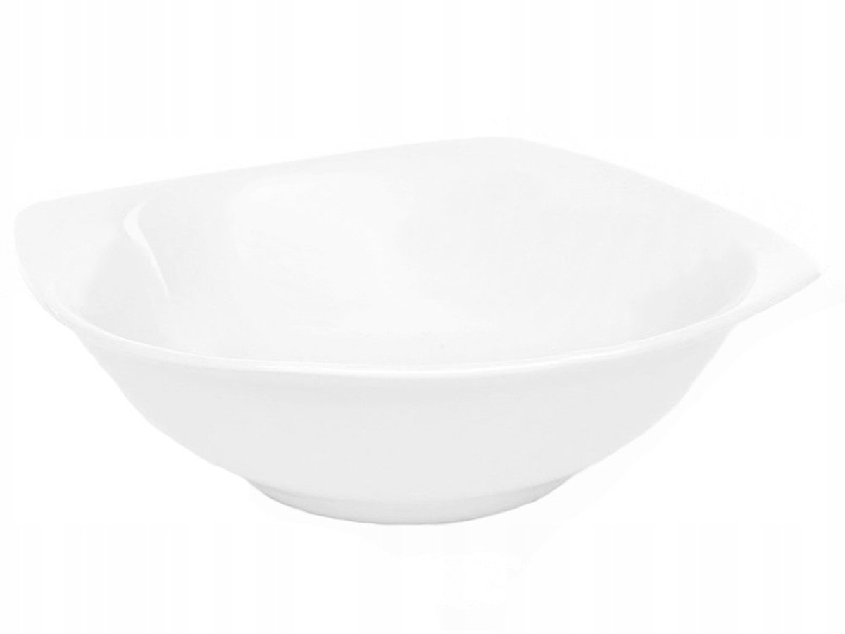 Saladekom 23cm Wit Akcent Porselein - 1 stuk