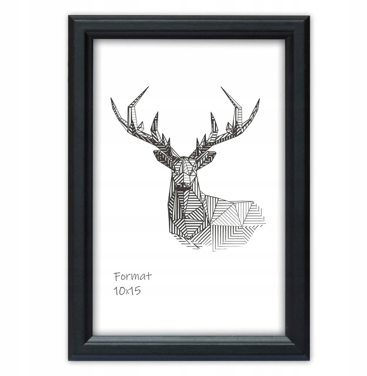 Klassiek Houten Fotolijst Zwart 30x40 cm