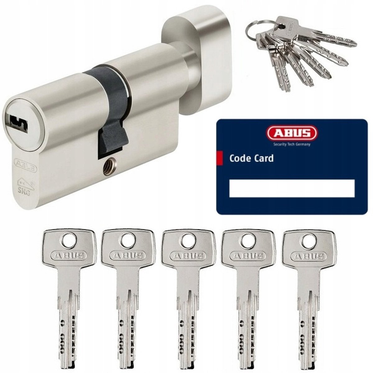 ABUS Cilinder 35/30 met Knop - Veiligheidsklasse C